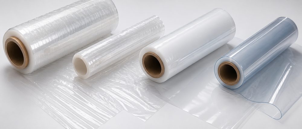Film étirable et film plastique d'emballage
